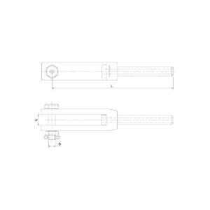 Grapas para cables acero